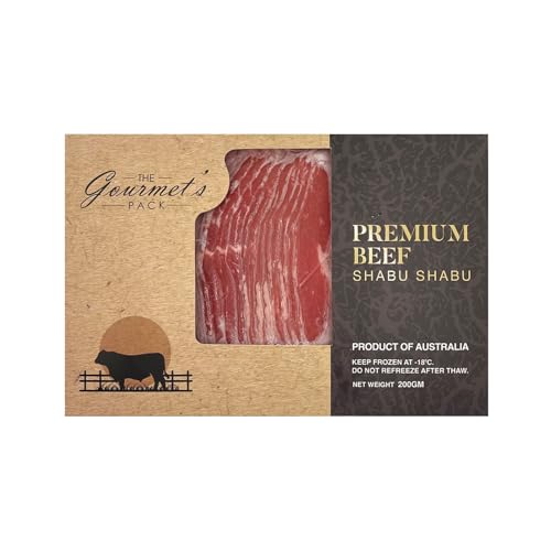 The Gourmets Pack Premium Beef Shabu Shabu (Frozen) 200gm