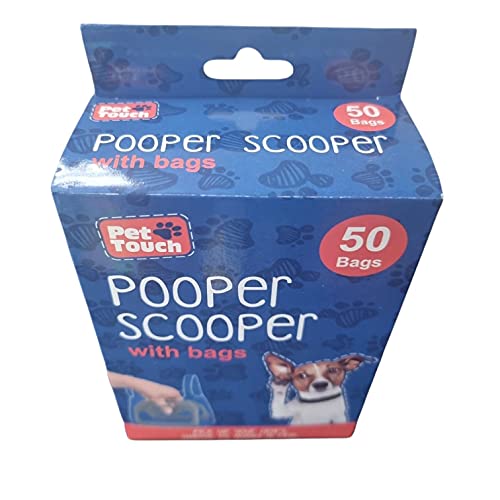 PetTouch – Pooper Scooper with 50 Bags
