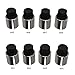 JEUCLEL 9PCS 25.5mm Wheel Lock Nut Remover Kit for Jeep (JK) - 19mm x 20mm Aluminum Wheel Nut Remover
