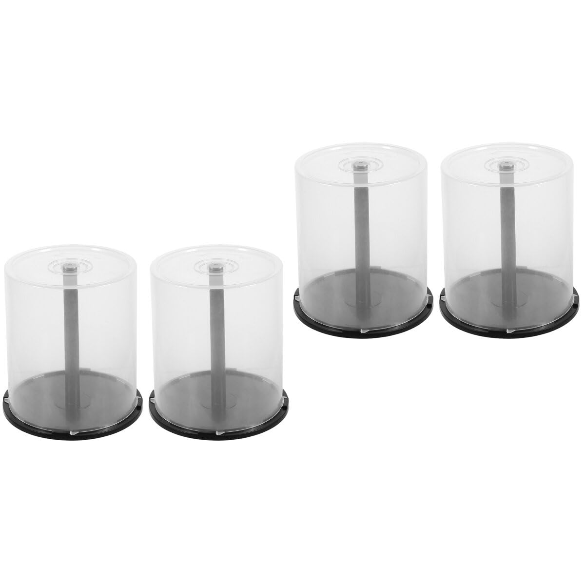 Alipis 2 Set Di Porta Cd Contenitore Per Cd Contenitore Per Dvd Contenitore Per Cd Vuoto Contenitore Per Dvd Vuoto 2 Pezzi*2