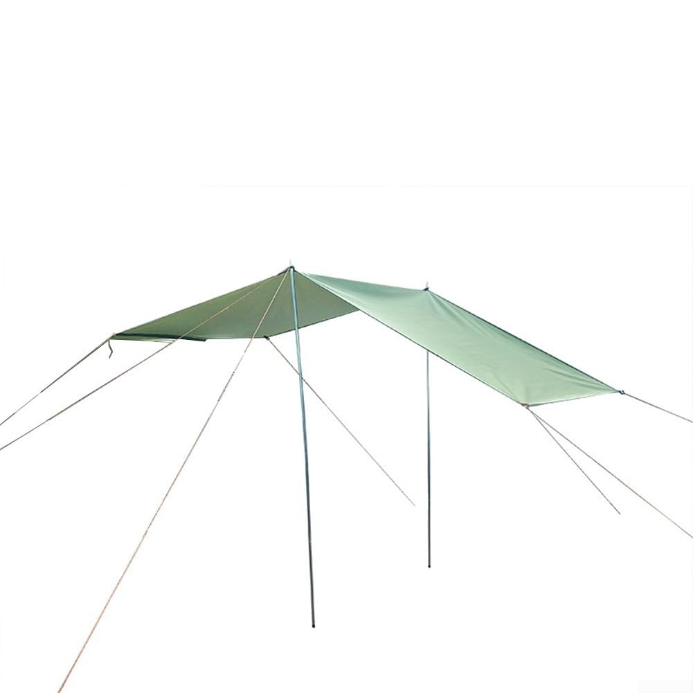 Tenda parasole da campeggio, 300 x 200 cm, per picnic e spiaggia (verde 300