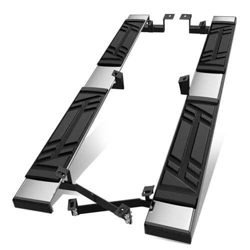 Auto Dynasty Running Boards Compatible with 2014-2019 Toyota Highlander, Stainless Steel Side Step Rail Nerf Bars, 6.5