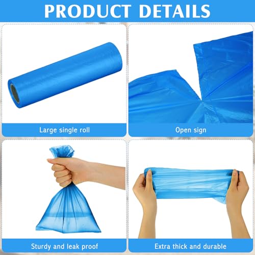 Image of Harloon 6000 Counts Dog Poop Waste Bags Bulk, 30 Rolls Pet Waste Bags, Extra Thick Strong Leak Proof, for Walking, Travel, Park, Puppy Cleanup,Universal Doggy Rolls Waste-Box(Bule,12 x 8 Inches)