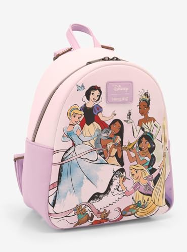 Loungefly Disney Princess Lavender Mini Backpack MAUVE ROSE NONE2