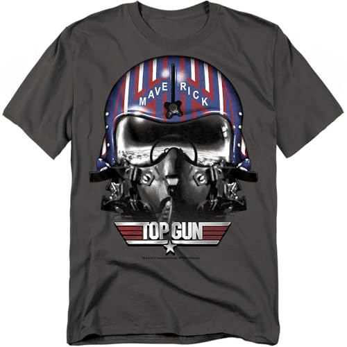 Popfunk Top Gun Maverick Helmet T Shirt (XXX-Large)