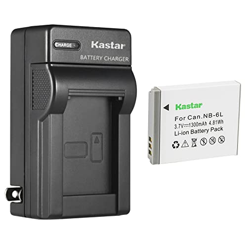 Cargador y batería Kastar para cámara NEZINI 2 en 1 Pack miniatura 1