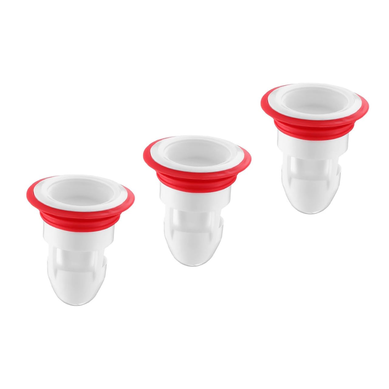 Gadpiparty 15 Piezas Núcleo De Drenaje De Piso Azucarero De Cristal Tapón De Piso Tapón De Ducha Sótano Drenaje De Piso Antirretorno Tina De Metal Baño Desodorante Gel De Sílice Inodoro