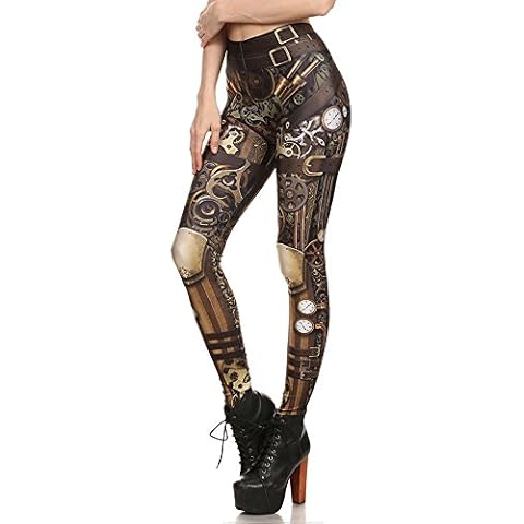 Mad Ink Women's 3D Print Leggings Cover