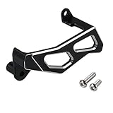 NICECNC Black Rear Brake Caliper Guard Protector Compatible with Suzuki DRZ400SM 2005-2021 2020 2019 2018 2017 2016 2015 2014 2013 2012 2011 2010 2009 2008 2007 2006
