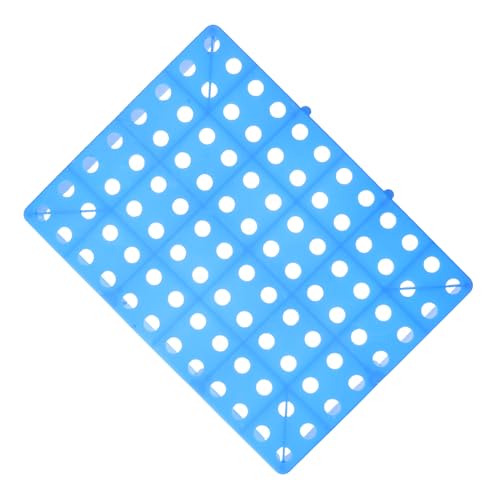 LIFKOME Palet de Plástico Ventilado 40X30X5 CM Antimoho Separador para Estantes Rejilla Transpirable Ligero y Resistente para Almacén Supermercado y Cocina Industrial