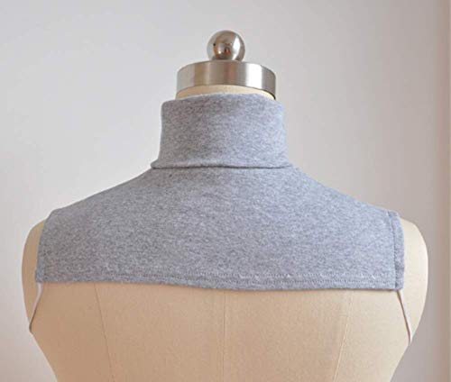 Image of Teemall Women's Half Top Collar Neck Winter Dickey False Fake Turtleneck Neck Warmer