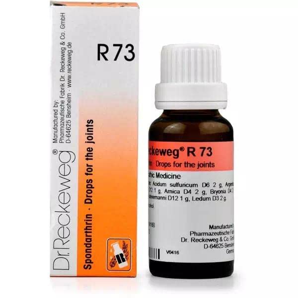Homoeomeds DR RECKEWEG R 73 JOINTS 22 ML RECKEWEG