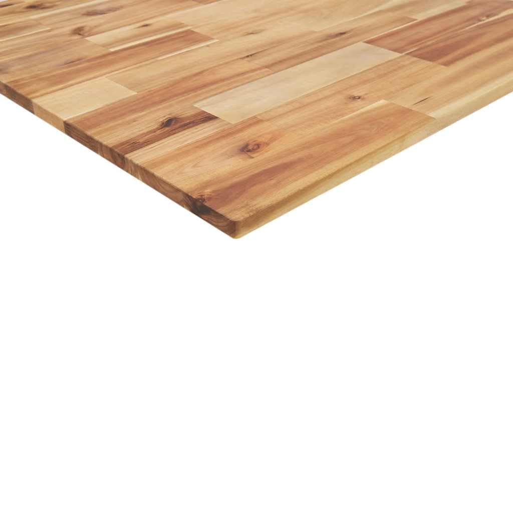 vidaXL Dessus de Bureau Fini à l'huile 160x50x2cm Bois d'acacia Massif, Plan de Travail de Cuisine, Plan de Travail de Remplacement de Cuisine, Dessus de Bureau en Bois
