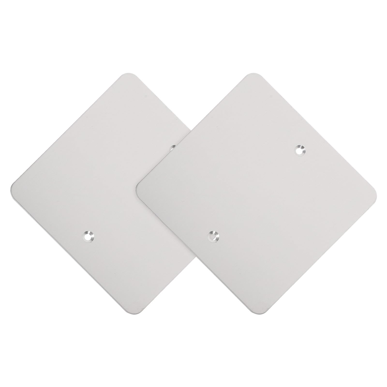 Placa de pared ciega 12x12 cm Levemolo para registros de paneles eléctricos