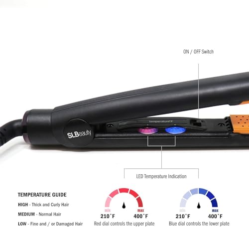Plancha de pelo Beauty Hair, alisador cerámico para uso doméstico y profesional, rizos duraderos hasta 24 horas por Shield Life. Hecho en Corea [sin esencia incluida] miniatura 4