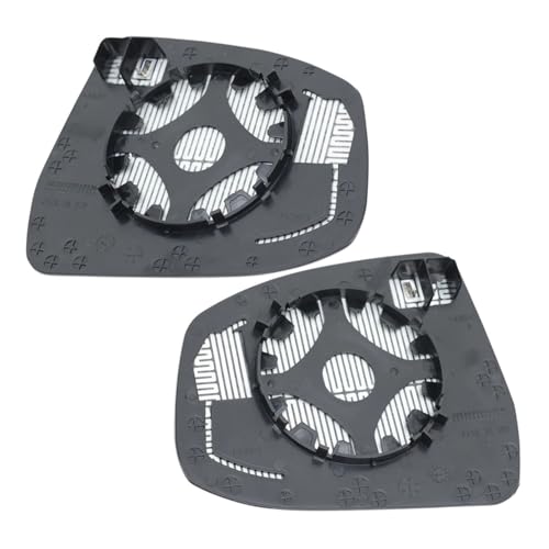 Glace rétroviseur pour Ford Focus Mk3 2008-2017 | Verre rétroviseur latéral chauffant voiture
