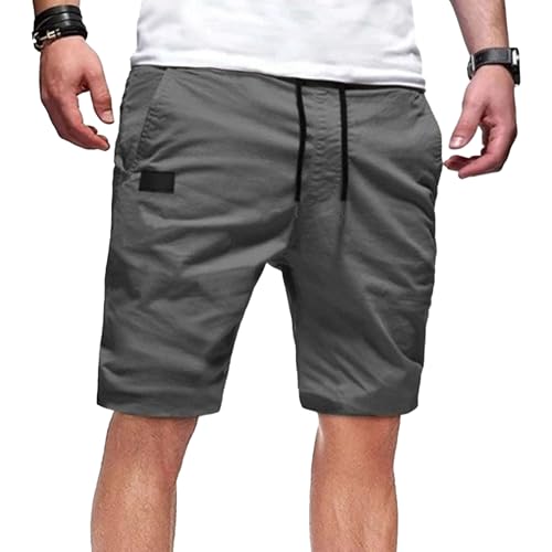 Short casual clásico para hombre con bolsillos miniatura 1