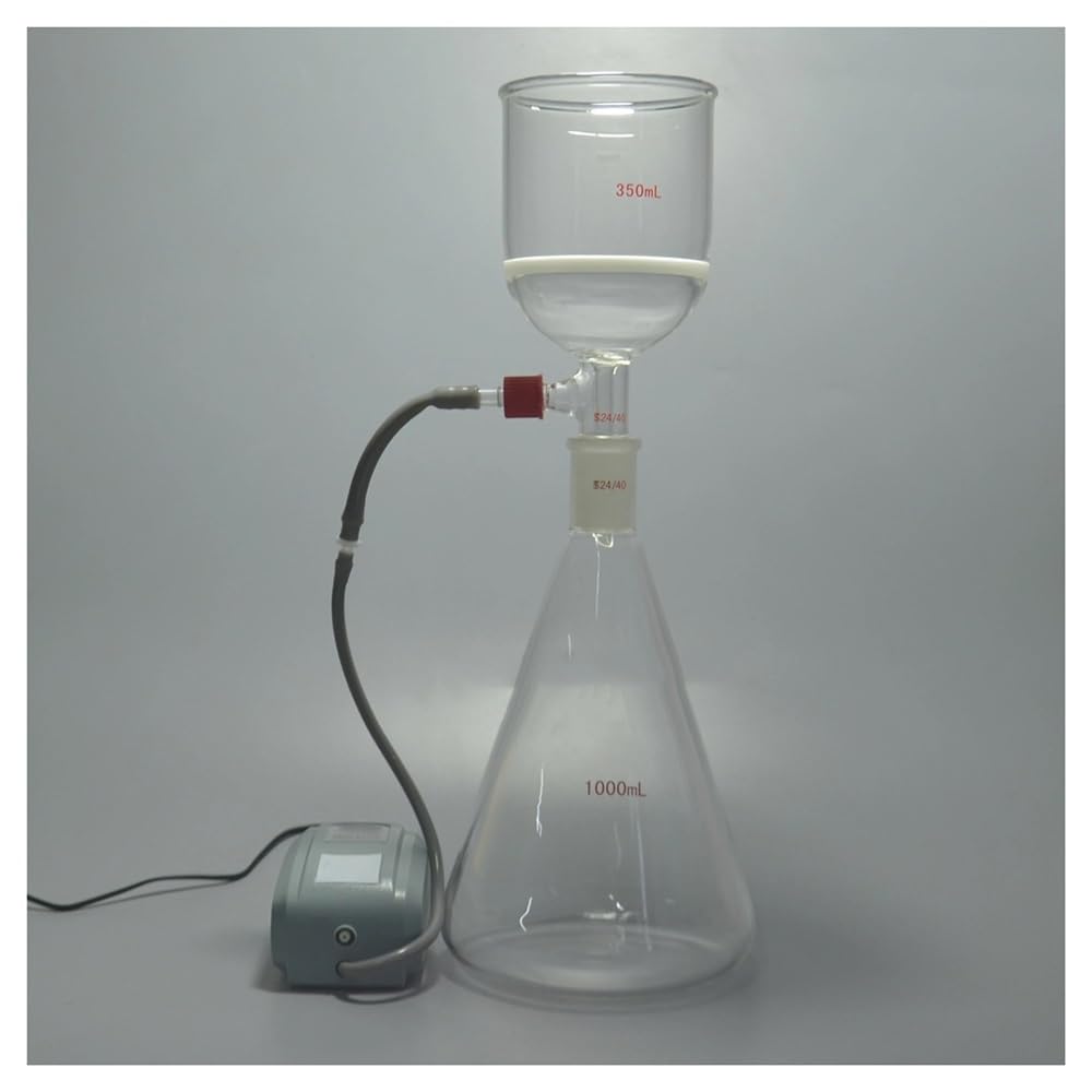 Wyroby szklane i laboratoryjne Zestaw laboratoryjny ze szkłem z pompą (500 ml)