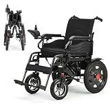 Heavy-Duty Foldable Electric Wheelchair for Adults & Seniors