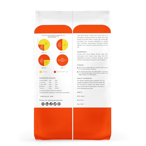 TAIYO-Miow-Miow-Adult-Ocean-FishDry-Cat-Food-Complete-and-Balanced-Diet-Formulated-with-The-Finest-Natural-Ingredients-Vitamins-and-Minerals-28-Kg