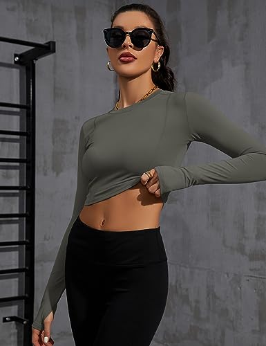 Image of Loovoo Women Workout Shirts, 1 /2 /3 Pack Short Sleeve Compression Tee | Tight Fit Gym Basic Tops, Athletic Quick Dry Crew Neck 4-Way Stretch, Flat Seams Ideal for Yoga, Gym, Running and Daily Wear