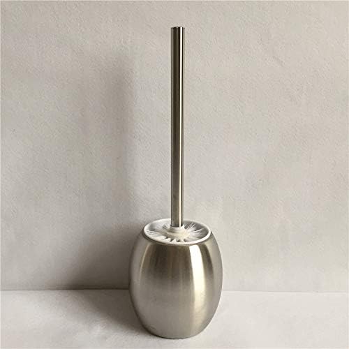 JSEIAJB Toilet Brush with Holder Stainless Steel Bowl Cleaner, for Cleaning and Scrubbing Bathroom Floors and Accessories image 2
