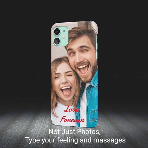 Image of Custom Design Back Cover for Samsung Galaxy A34, Upload Your Photo, Logo or Artwork & Type Name, Quote, Punches, Polycarbonate Hard Case for Boys and Girls