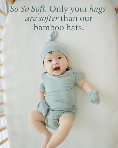 Supersoft Baby Hats 0-6 Months, Bamboo Viscose Infant Newborn Beanies for Girls Boys Hospital Hat 6 Pack2