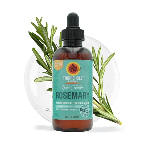 Tropic Isle Living - Aceite JBCO Con Romero Para Crecimiento Y Fortalecimiento Capilar - Unisex - 118 Ml - Estimula La Raíz Y Refresca El Cuero Cabelludo