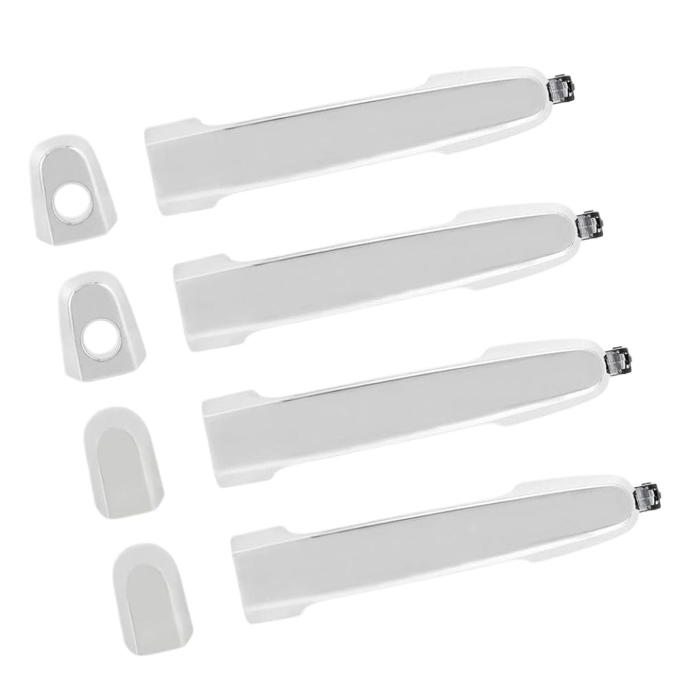 Vcfranyec Onecolor Exterior Door Handle Set Of 4 For Front And Rear Left And Right Sides Compatible With Part Number 69211-Aa010