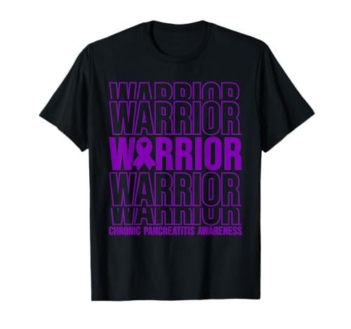 Chronic Pancreatitis Warrior Pancreatitis Awareness T-Shirt