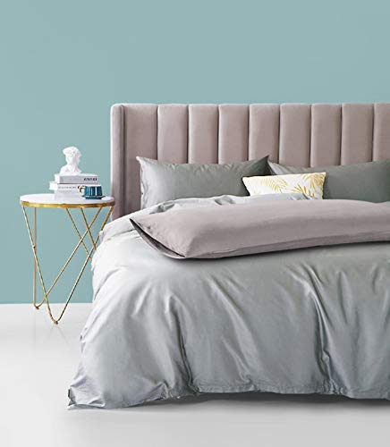FLXXIE Body Pillow Cover - Super Soft Microfiber 20x54 Body Pillow Case - Envelope Closure, Wrinkle, Stain Resistant Smoky Grey Body Pillowcase, 20x54, Smoky Grey