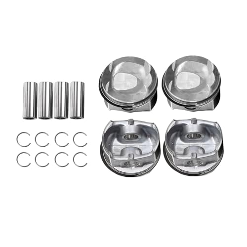 ZuneXino Engine Piston Rings Set 2710305017 for Mer-cedes W204 W212 C200 C250 E250 1.8L CGI W204 W212 M271 1.8L 1.8T Automotive Replacement Piston Ring Kit, A2710305117 2710300324 STD