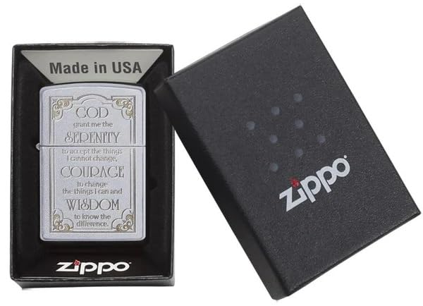 Encendedor Zippo Street Chrome Personalizado miniatura 3