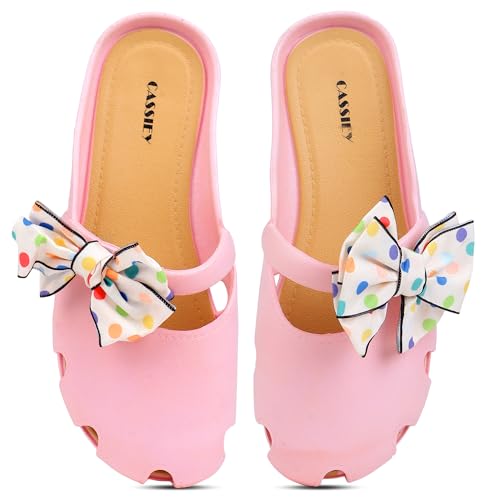 Image of CASSIEY Fashion Slippers For Women slipper Printed Bow design Slip on Flat Sandals