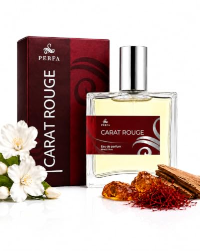 Image of Perfa Perfume for Women - B.accarat Inspired Scent Long Lasting | Premium Scented with Floral Amber Scent With Jasmine, Saffron - Womens Daily Use Eau de Parfum Spray - 50ML