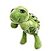 Nicedier Tortuga marioneta de Mano de Relleno Tortuga Tortuga de Dibujos Animados de Marionetas de Peluche Juguetes interactivos de Marionetas Mitones Interactivo marioneta de Mano Verde 30Cm
