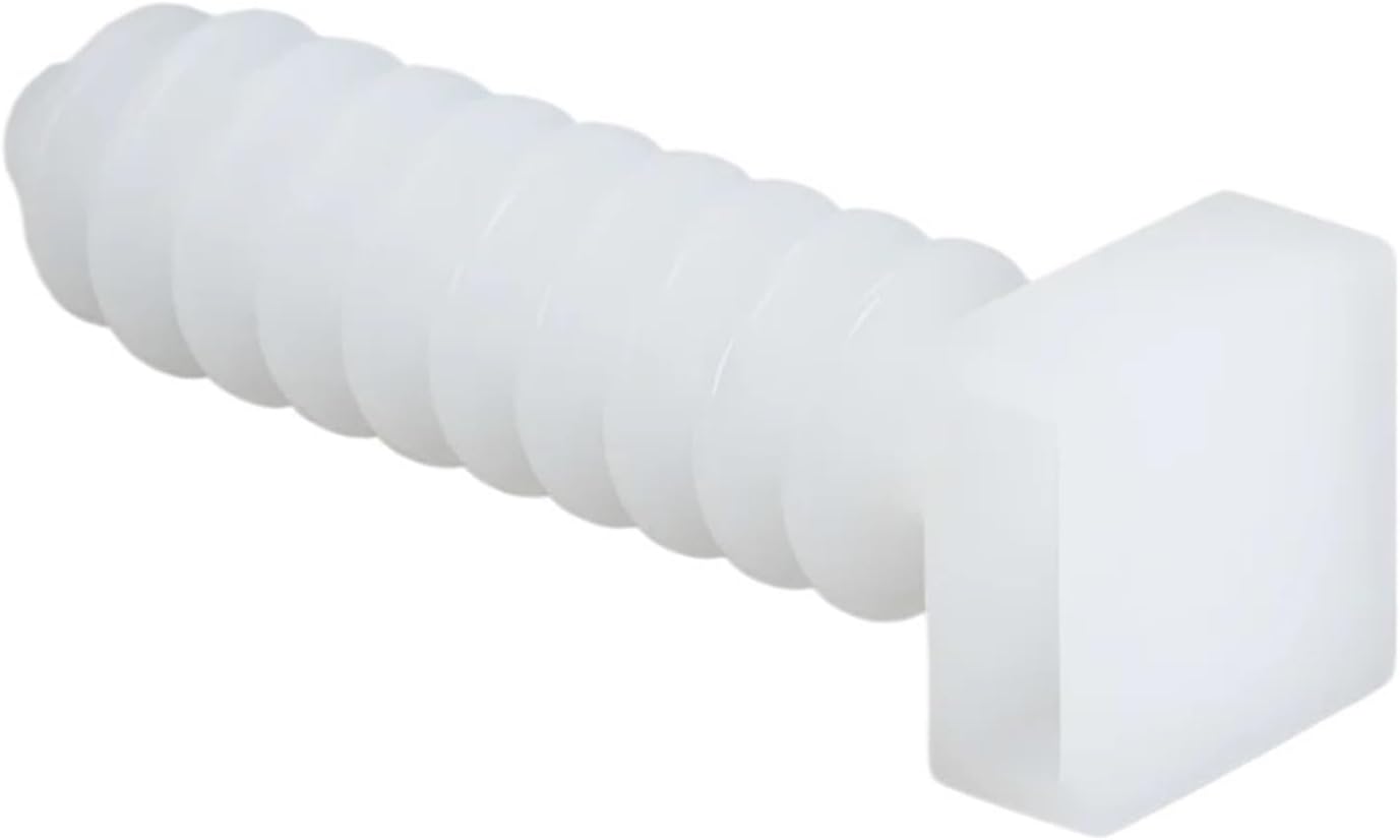 100pcs Nylon Cable Tie Holder Zip Mount Push-in Rivet Type Inserting Fixed Seat Hose Support Plastic Electric Wire(CH-8 Black 100pcs)