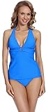 Traje de baño de dos piezas, bikini, bañadores; Tankini; Copas rígidas; Interesante decoración