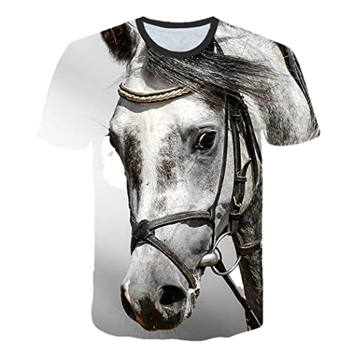 T-shirt drôle streetwear grand confort avec motif dessin animé rigolo XXL