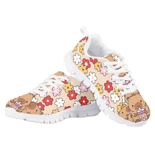 Yzaoxia Athletic Walking Shoes for Girls Tennis Shoes for Kids Running Sneakers Size 11-Size 52