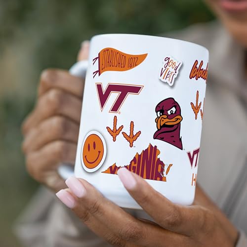 Image of Logo Brands 20 oz Powder Coat Tumbler- Insulated Tumbler with Lid for Water, Iced Tea or Coffee, Smoothie and More