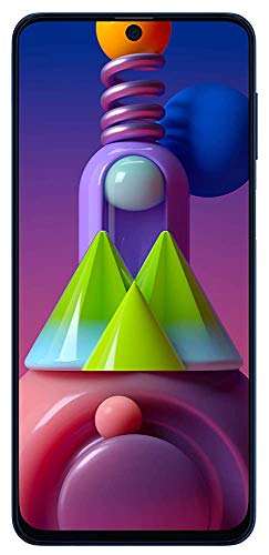 Image of (Refurbished) Samsung Galaxy M51 (Electric Blue, 6GB RAM, 128GB Storage)