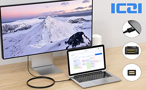 Amazon.co.jp: Mini DisplayPort to DisplayPortケーブル、IczI Mini