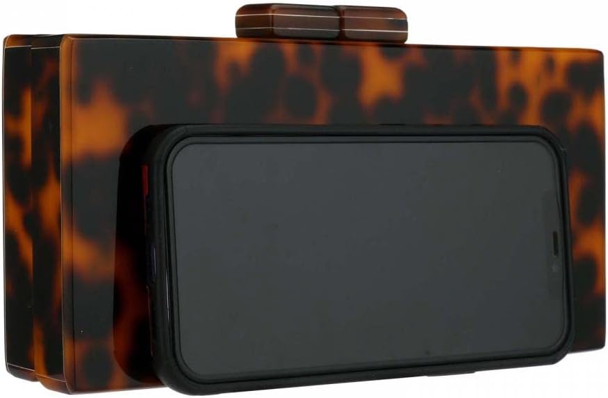 Gets Acrylic Clutch Purses for Women with Marbling Purses and Handbags Elegant Banquet Evening Crossbody Bag - Image 3