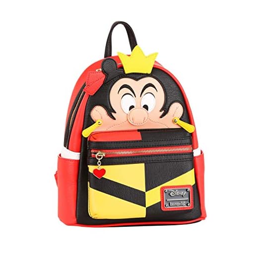 Official Disney Alice In Wonderland Queen of Hearts Mini Backpack