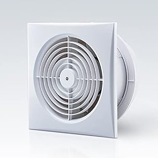 150 mm Silent Quiet Bathroom Extractor Fan with Timer & PIR Detector Low Energy - Air volume: 320m³ /h - 18W