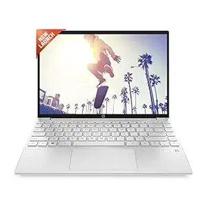 HP Pavilion Aero AMD Ryzen 5 13.3 inches WUXGA Laptop (16GB RAM/512GB SSD, Ultra-Thin, 970 gm, 400 Nits Anti-Glare 100% RGB Display/B&O Audio/Alexa/FPR /Backlit KB/Windows 11 Home/13-be0206AU, 0.97Kg)