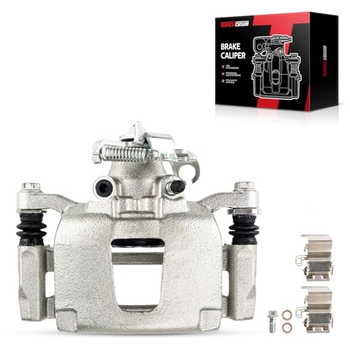Image of Torchbeam Rear Brake Caliper Right for Dodge 2012-2020 Grand Caravan, Chrysler 2012-2016 Town & Country, Ram 2013-2015 C /V, Rear Right Caliper Replace # 18B5398