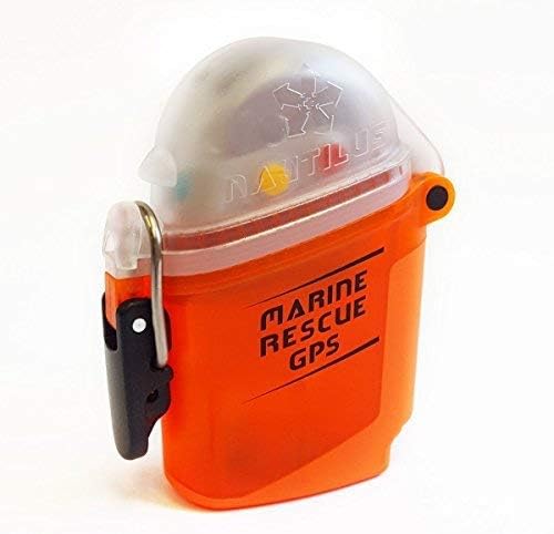 Nautilus LifeLine Marine GPS and Neoprene Pouch w/ free Coil Lanyard